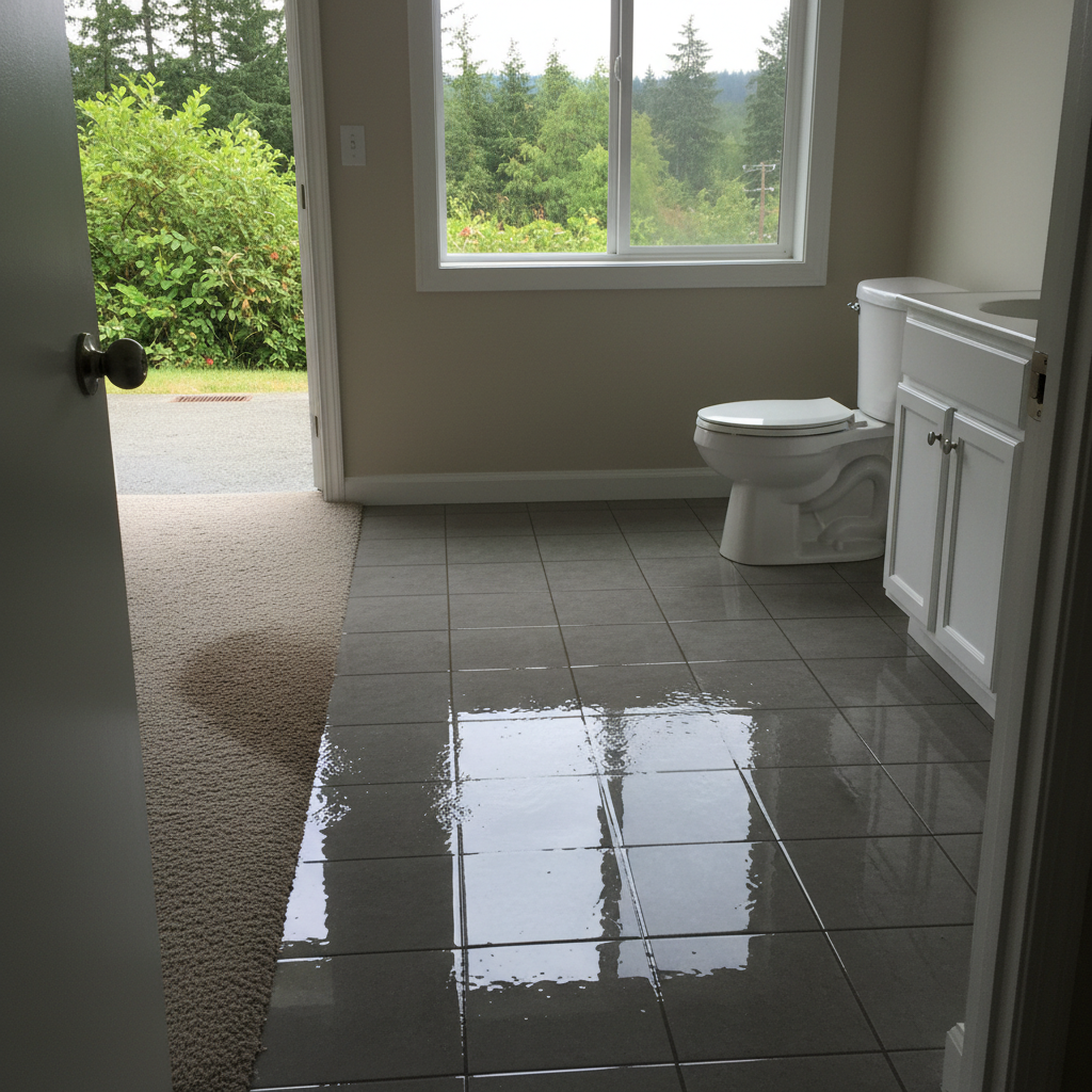 Toilet Overflow Cleanup
