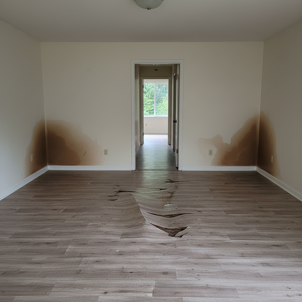 Hardwood Floor Water Damage Restoration