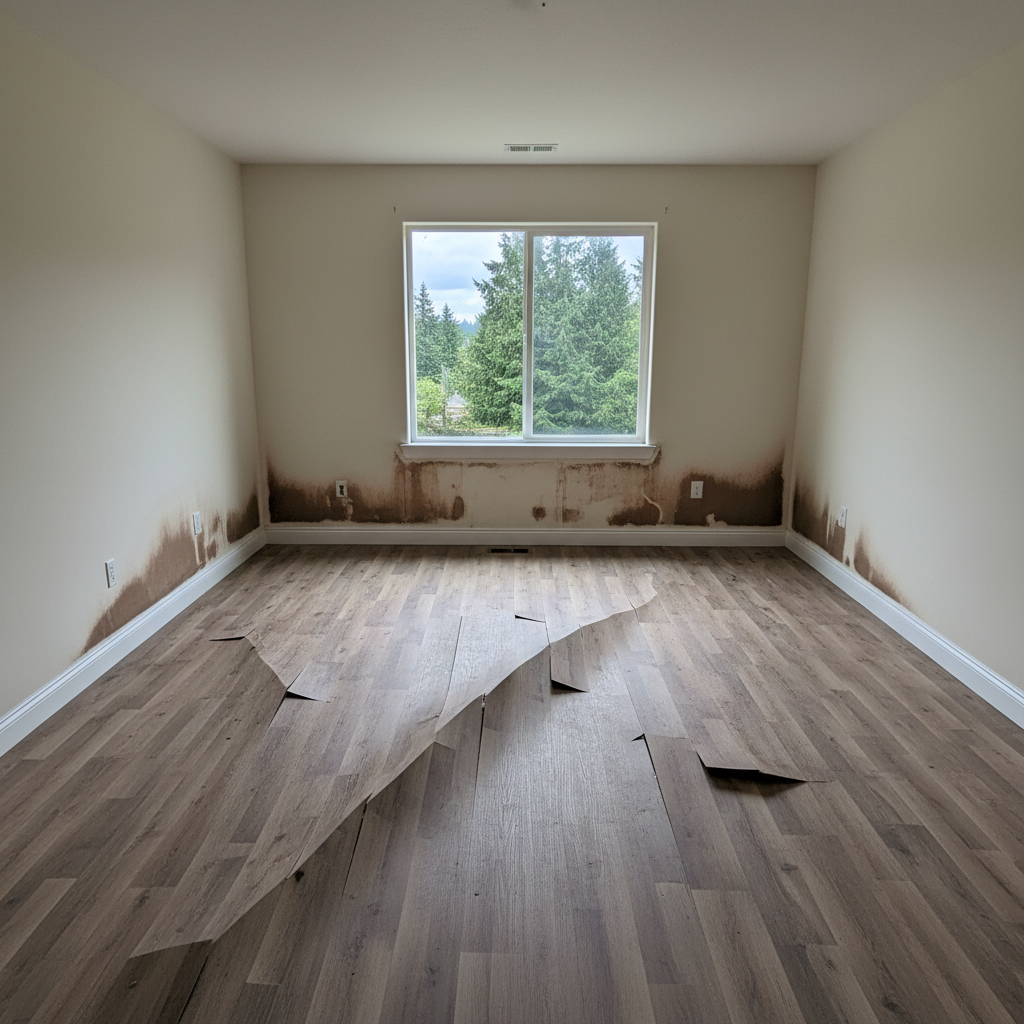 Roof Leak Water Damage Repair