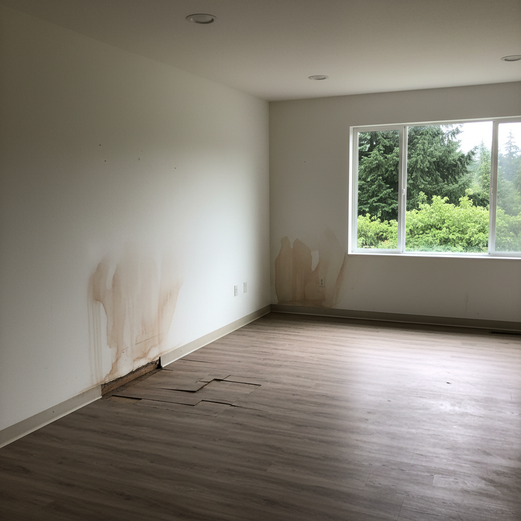 Roof Leak Water Damage Repair
