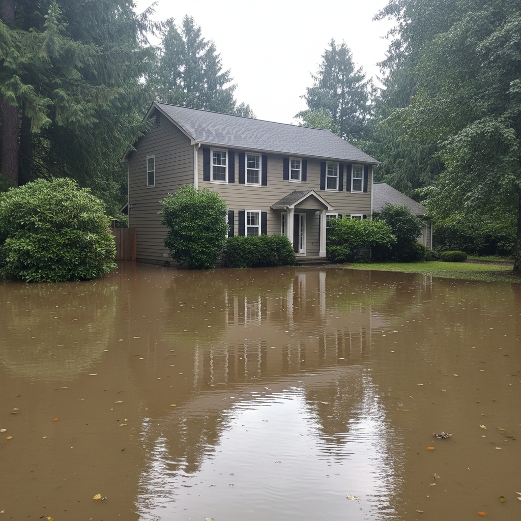 Flood cleanup in Everett