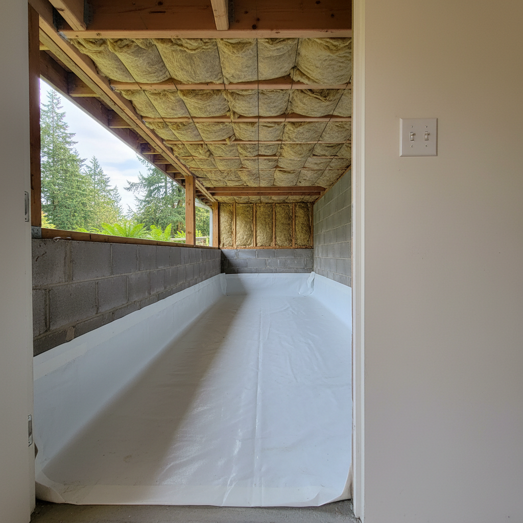 Crawl Space Water Removal in Everett