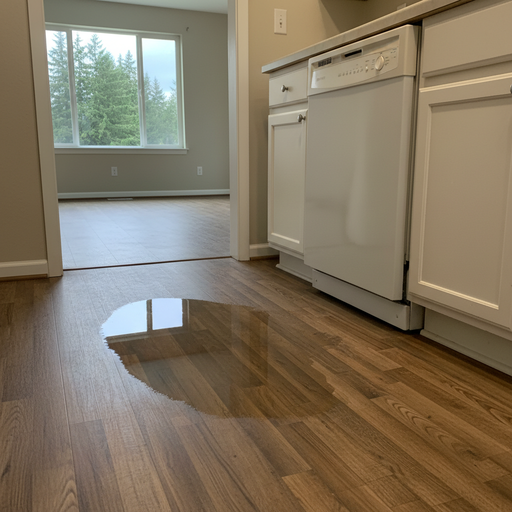 Appliance Leak Cleanup in Everett