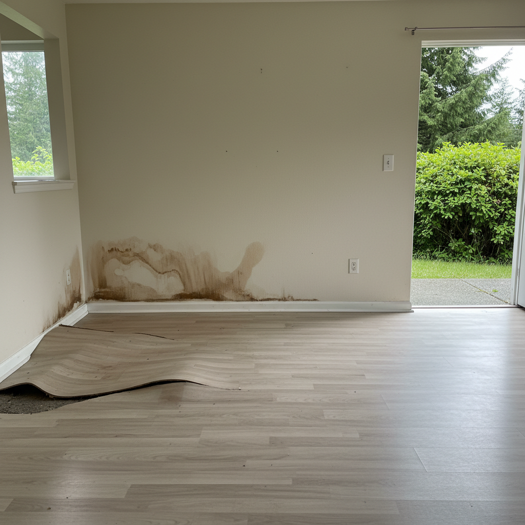 Roof Leak Water Damage Repair in Everett
