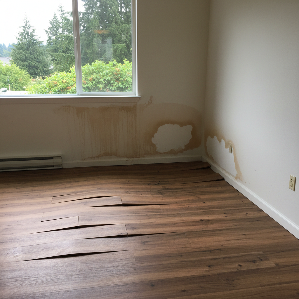 Roof Leak Water Damage Repair