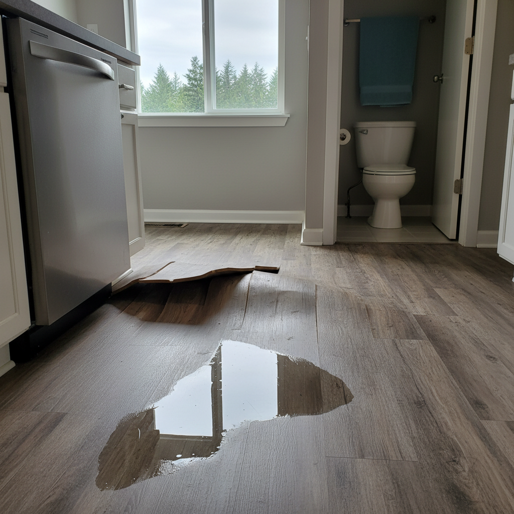 Appliance Leak Cleanup