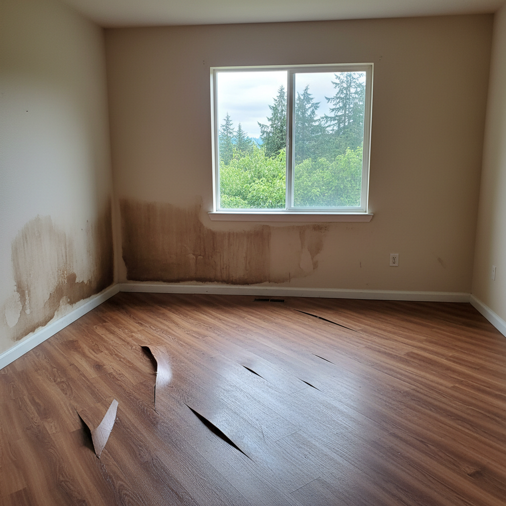 Hardwood Floor Water Damage Restoration