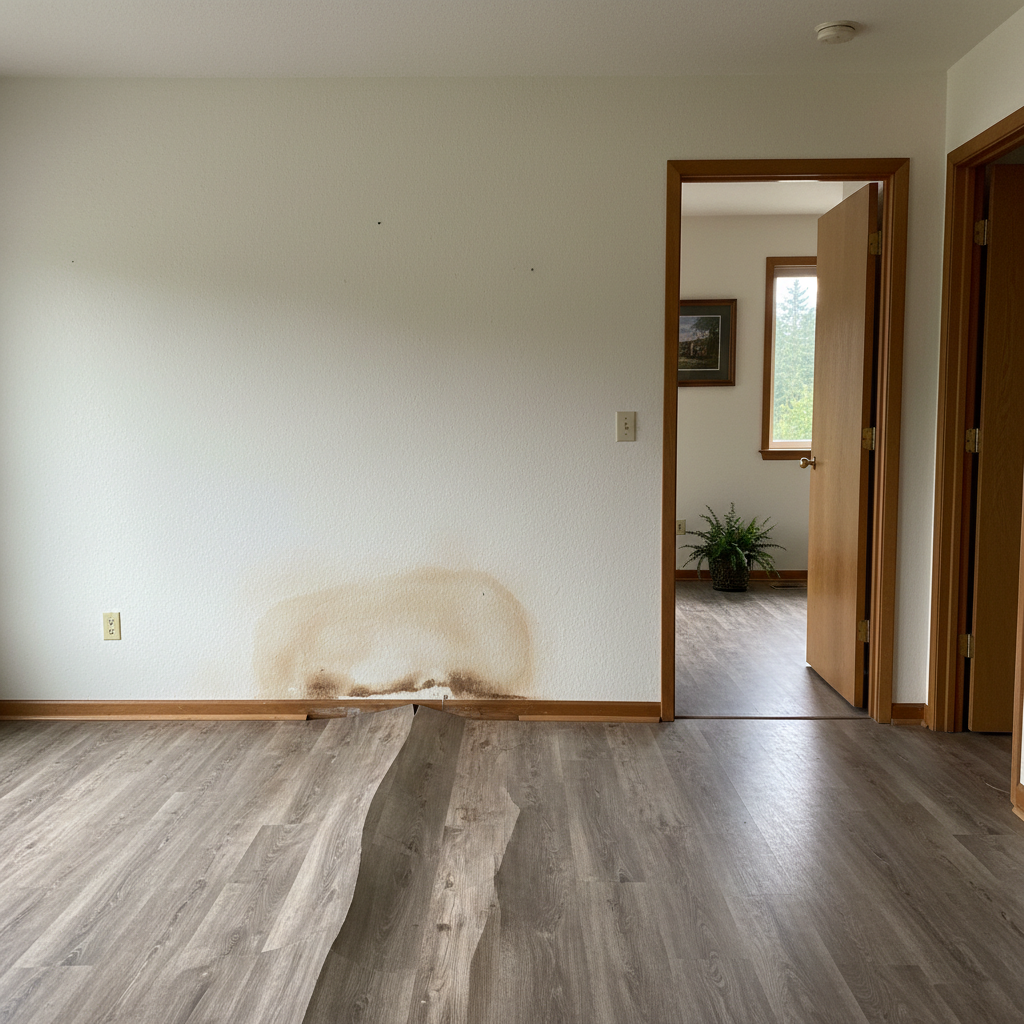 Water damage-related mold removal