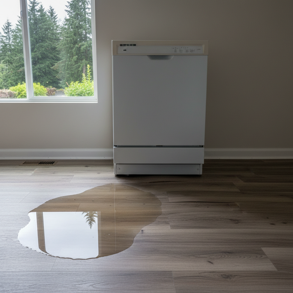 Appliance Leak Cleanup
