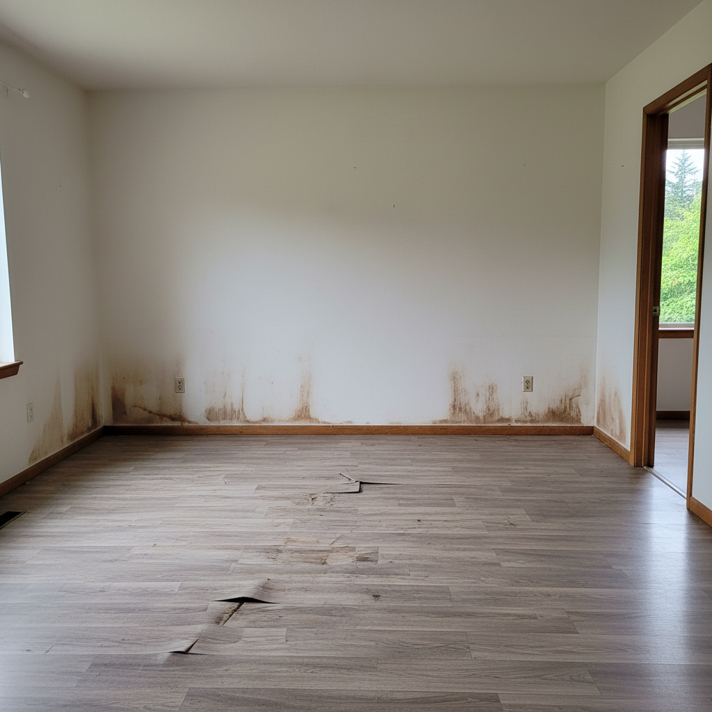 Roof Leak Water Damage Repair