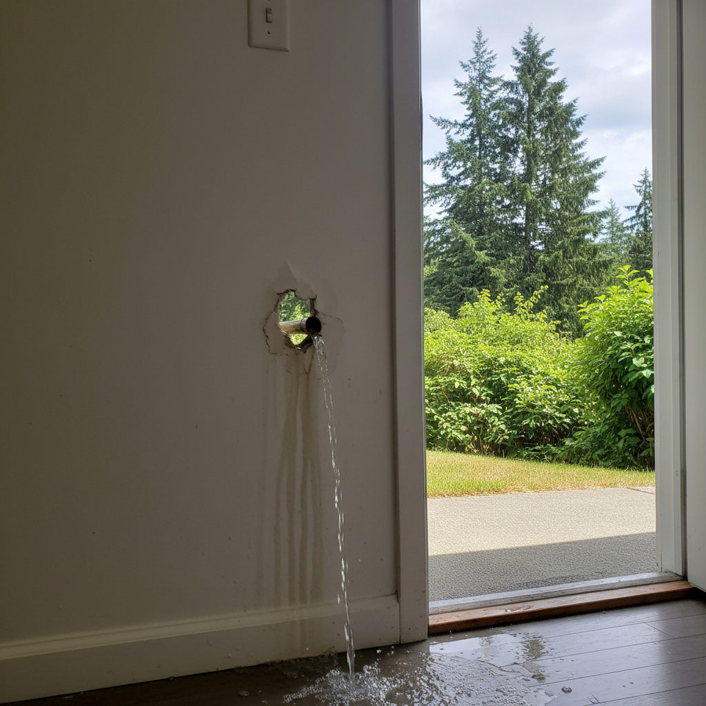 Burst Pipe Repair and Cleanup in Granite Falls