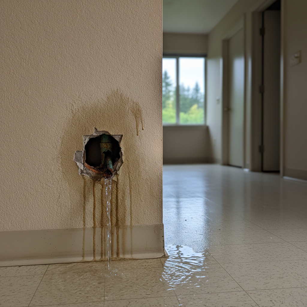 Burst Pipe Repair and Cleanup in Hobart
