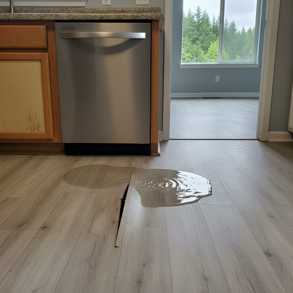 Appliance Leak Cleanup