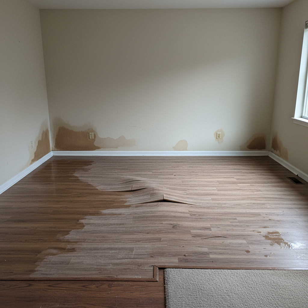 Water damage-related mold removal