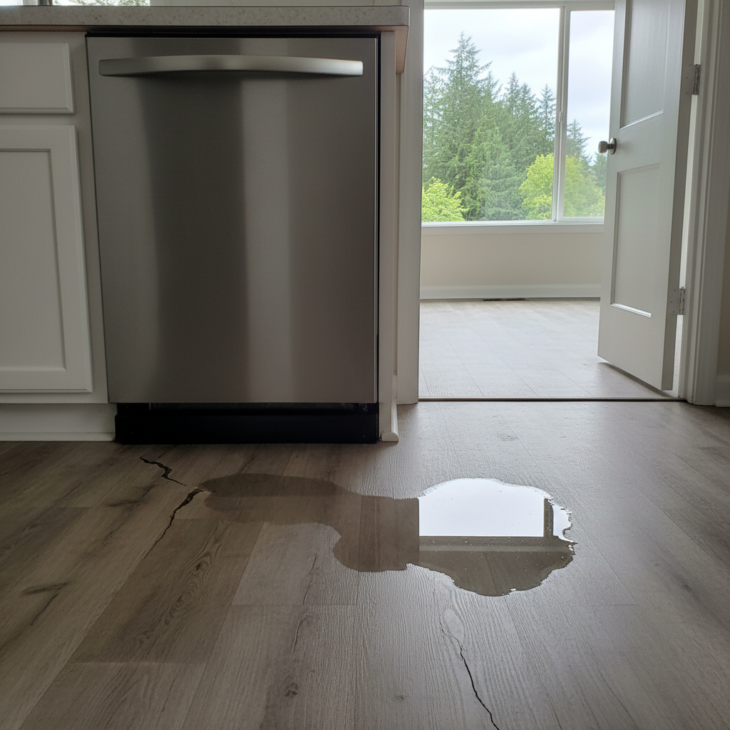 Appliance Leak Cleanup