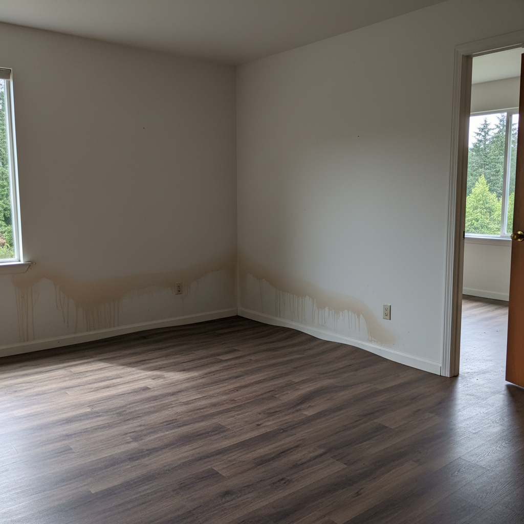 Roof Leak Water Damage Repair