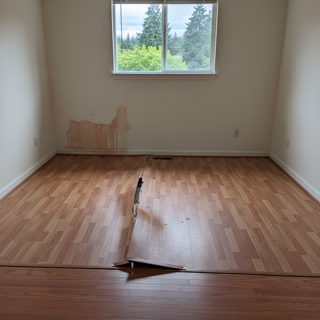 Water damage-related mold removal