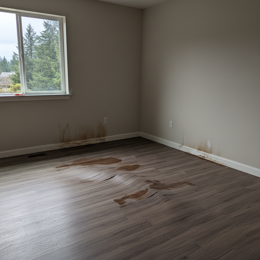 Roof Leak Water Damage Repair