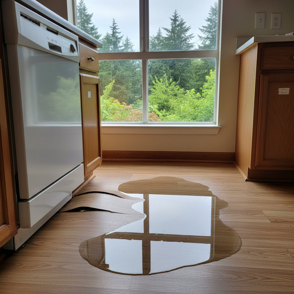 Appliance Leak Cleanup