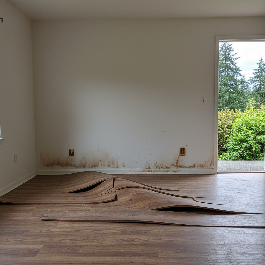 Hardwood Floor Water Damage Restoration