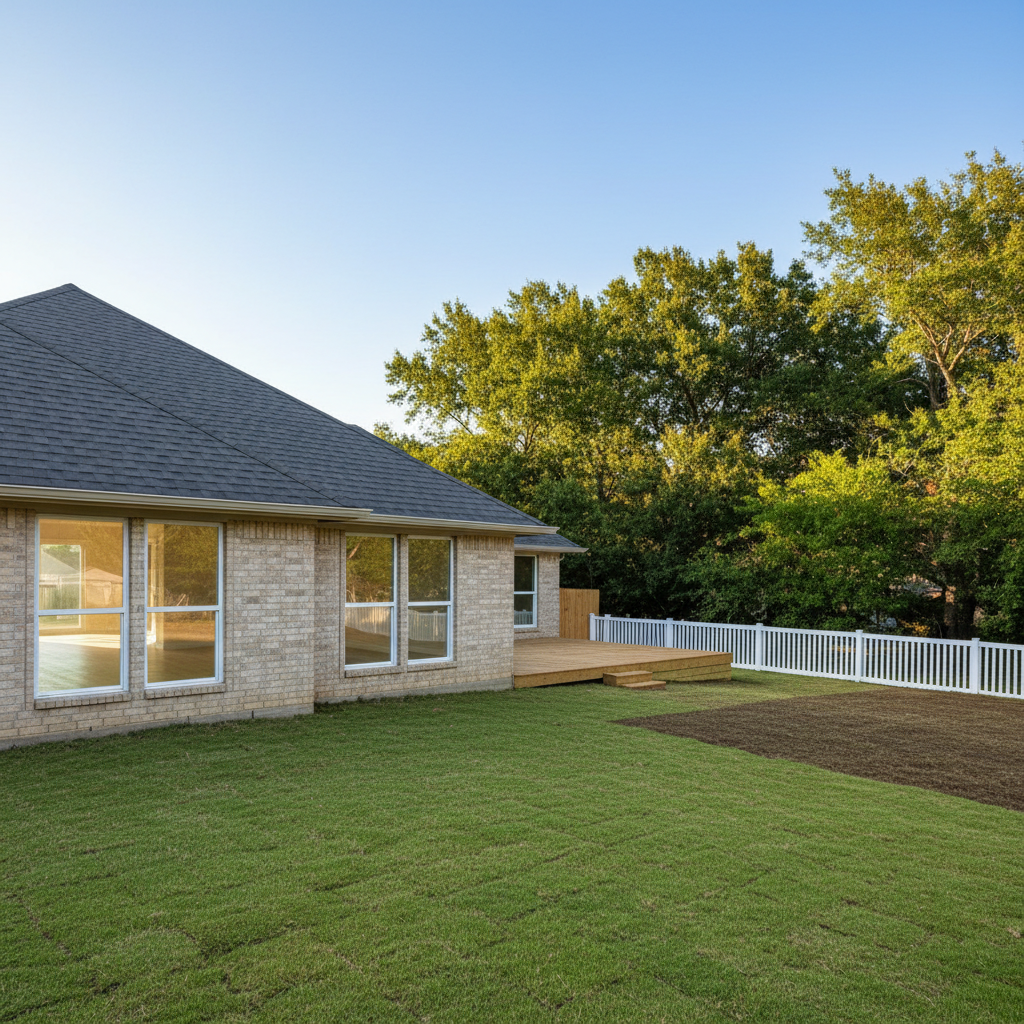 Completed water damage remediation work at a residential property in Sachse, TX