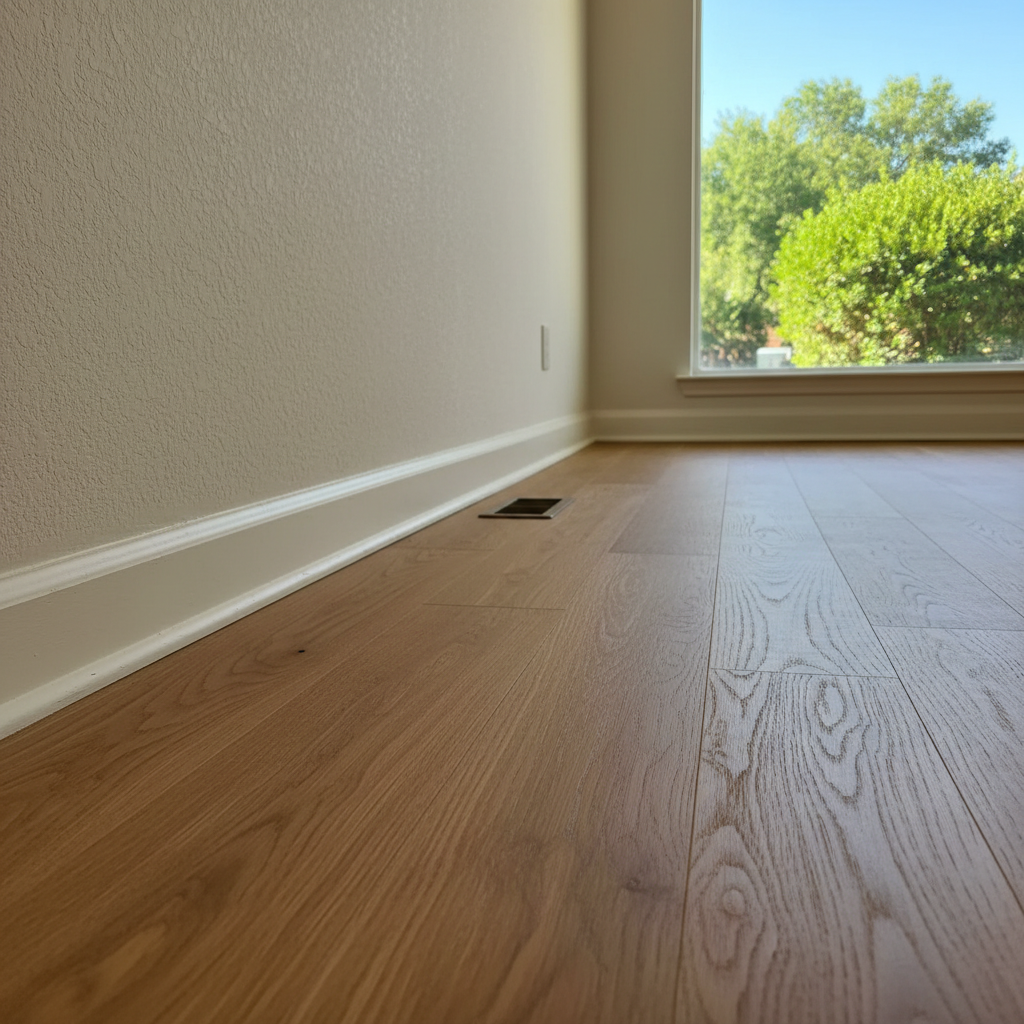 Completed flood cleanup work at a residential property in Seagoville, TX