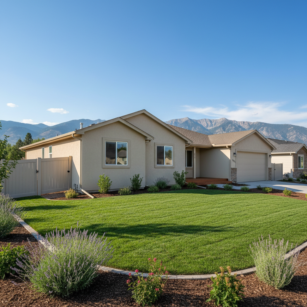 Completed water damage restoration work at a residential property in Pleasant Grove, UT