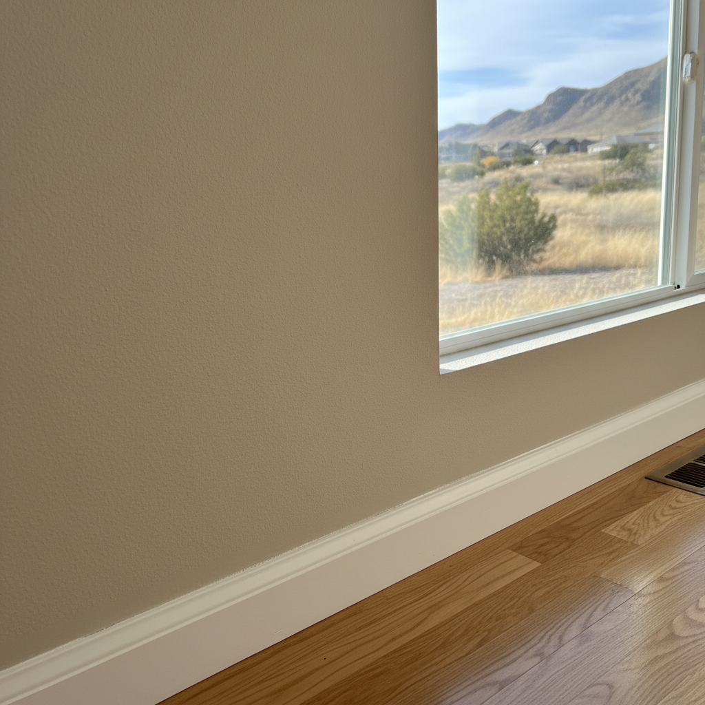 Completed water damage repair work at a residential property in Sandy, UT