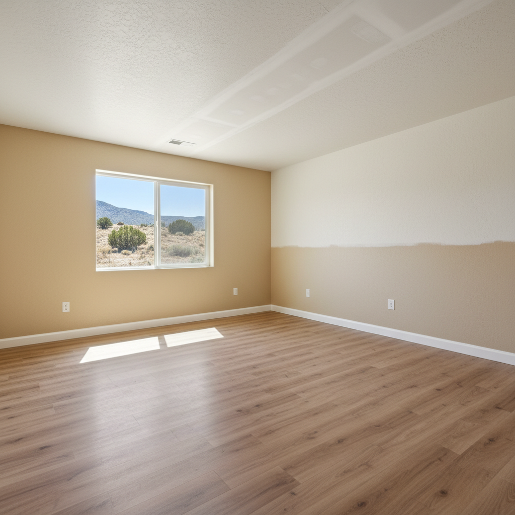 Completed water damage-related cleanup & repair work at a residential property in Springville, UT