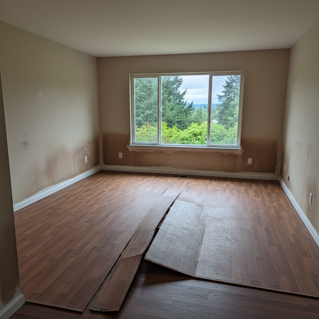 Water damage-related mold removal