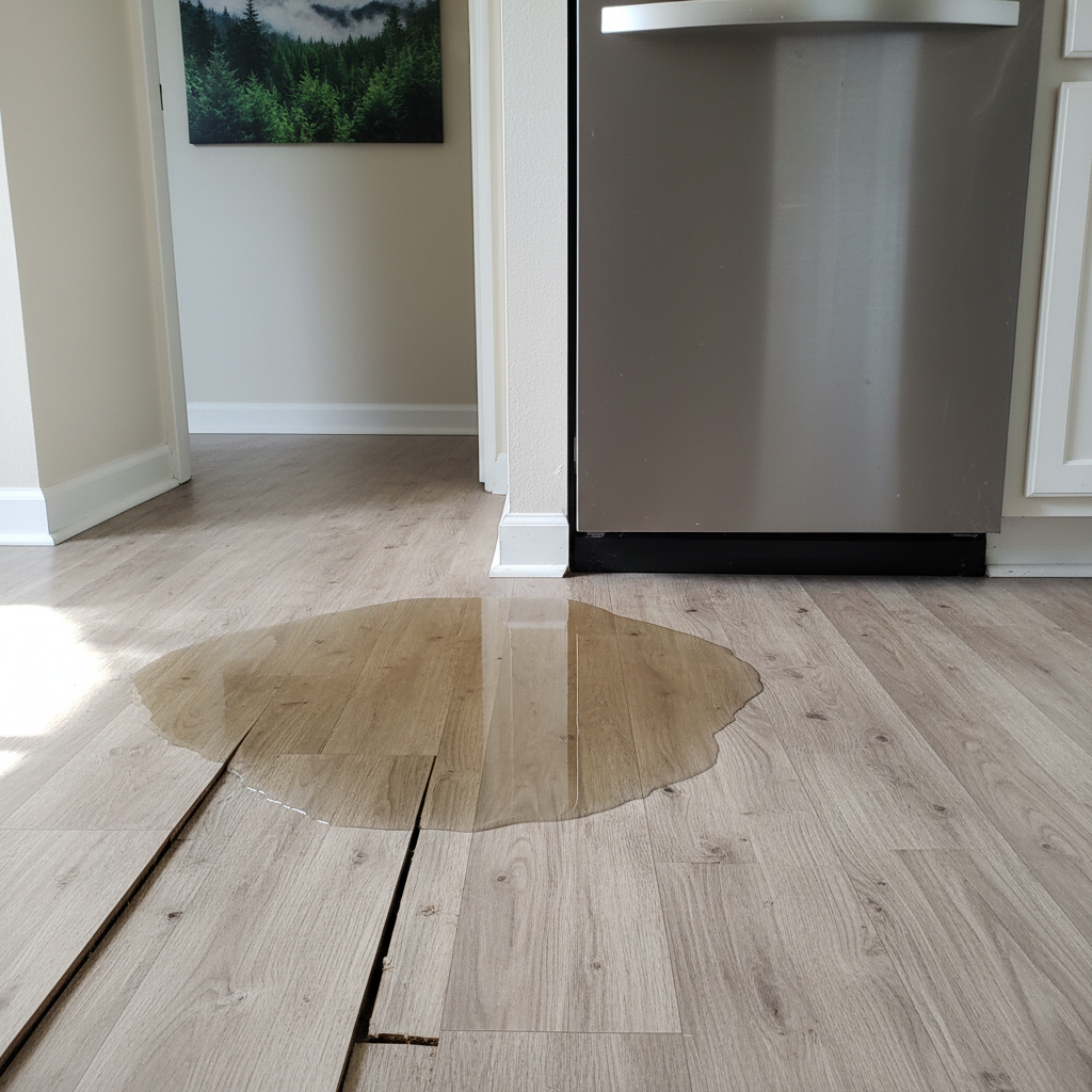 Appliance Leak Cleanup