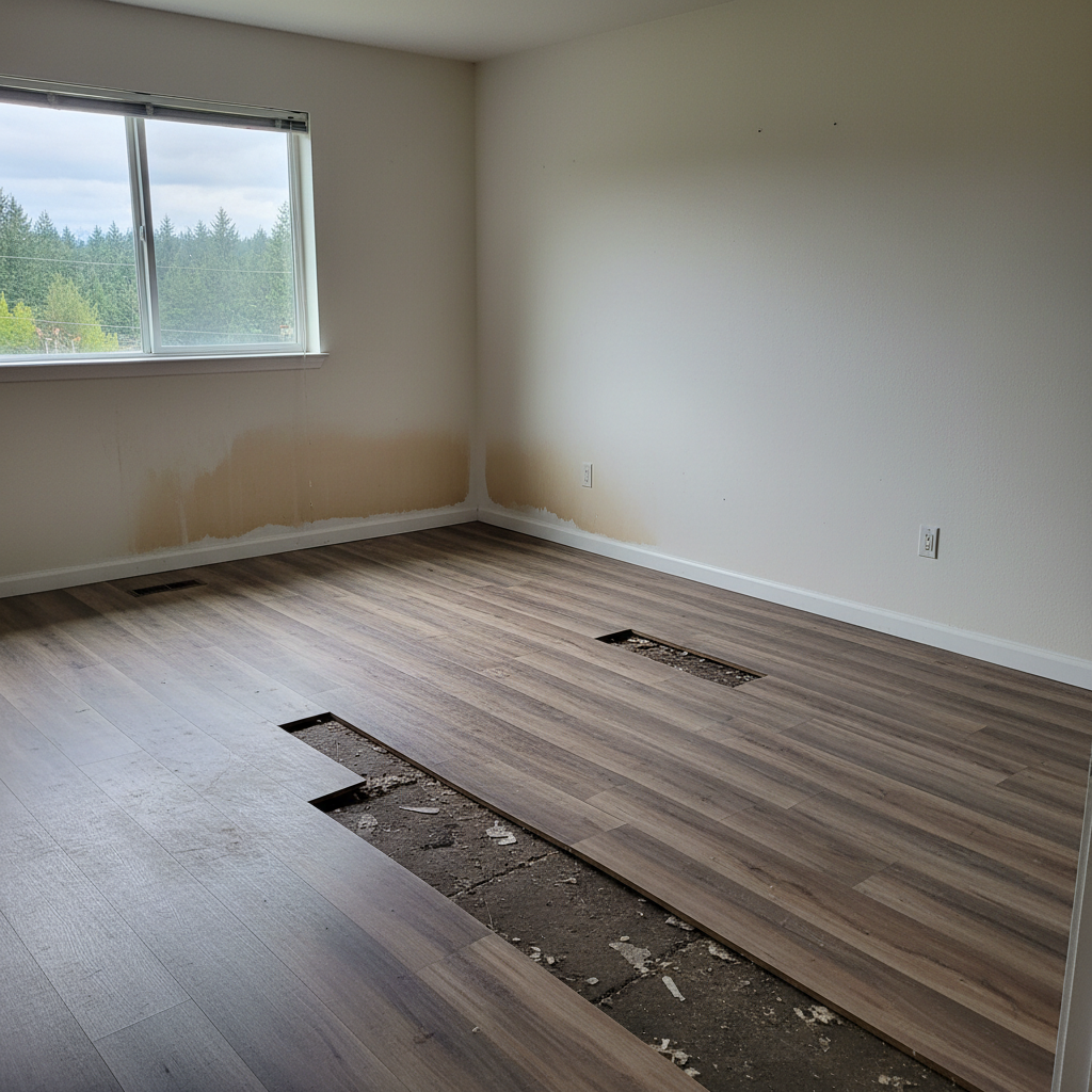 Hardwood Floor Water Damage Restoration