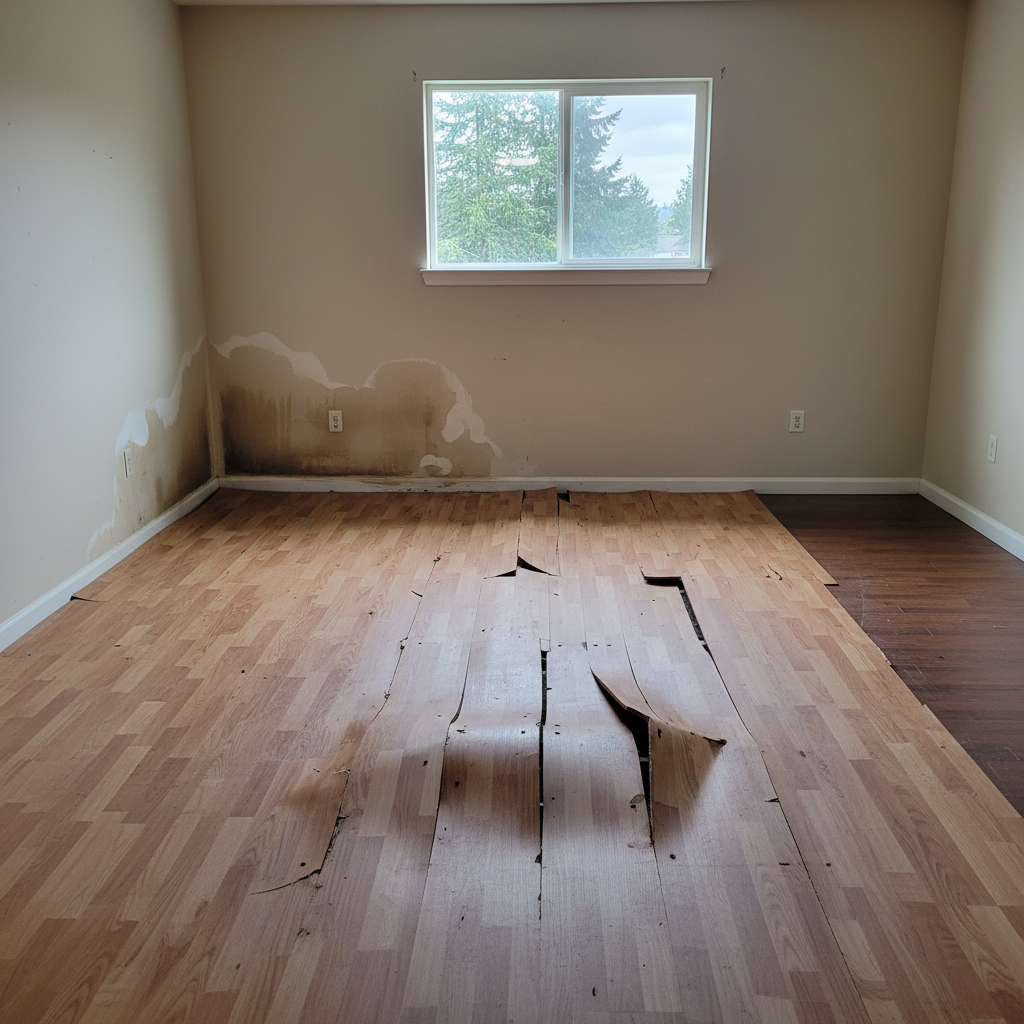 Hardwood Floor Water Damage Restoration