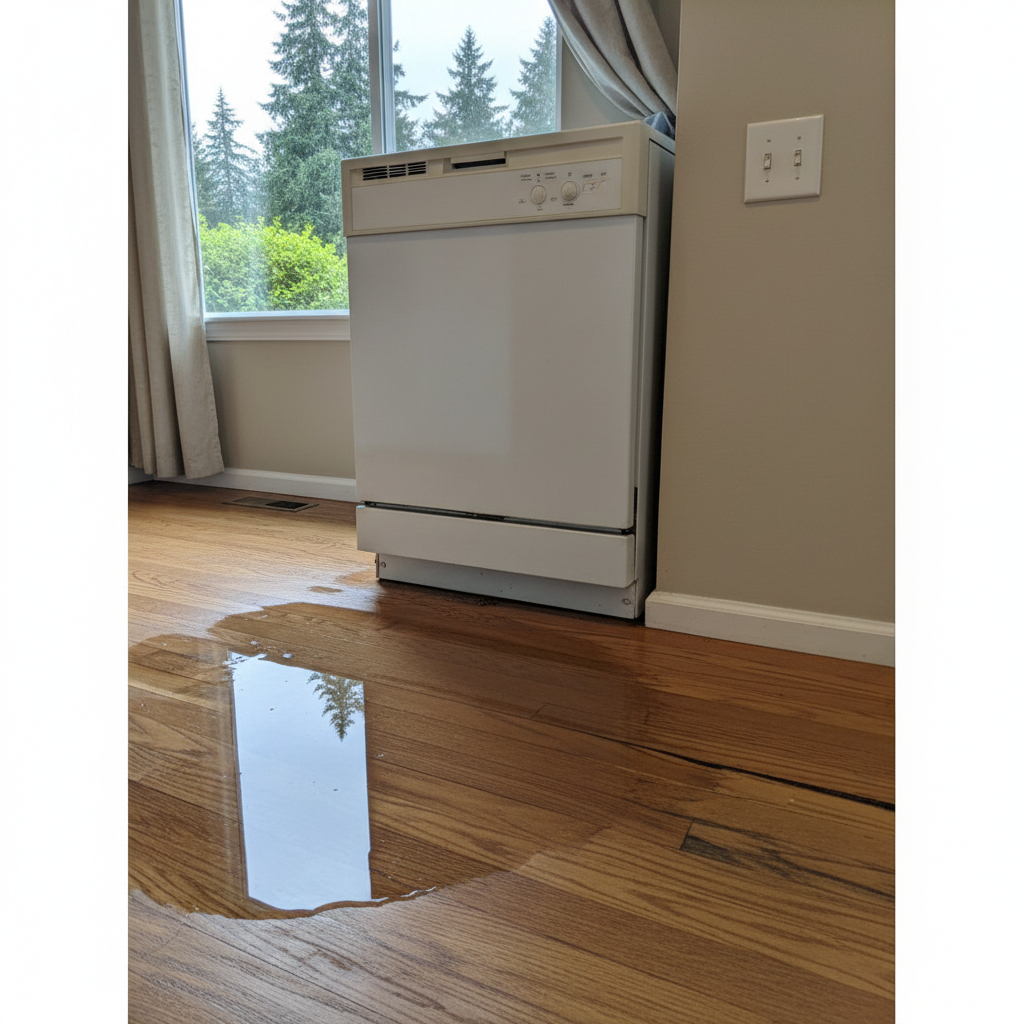 Appliance Leak Cleanup