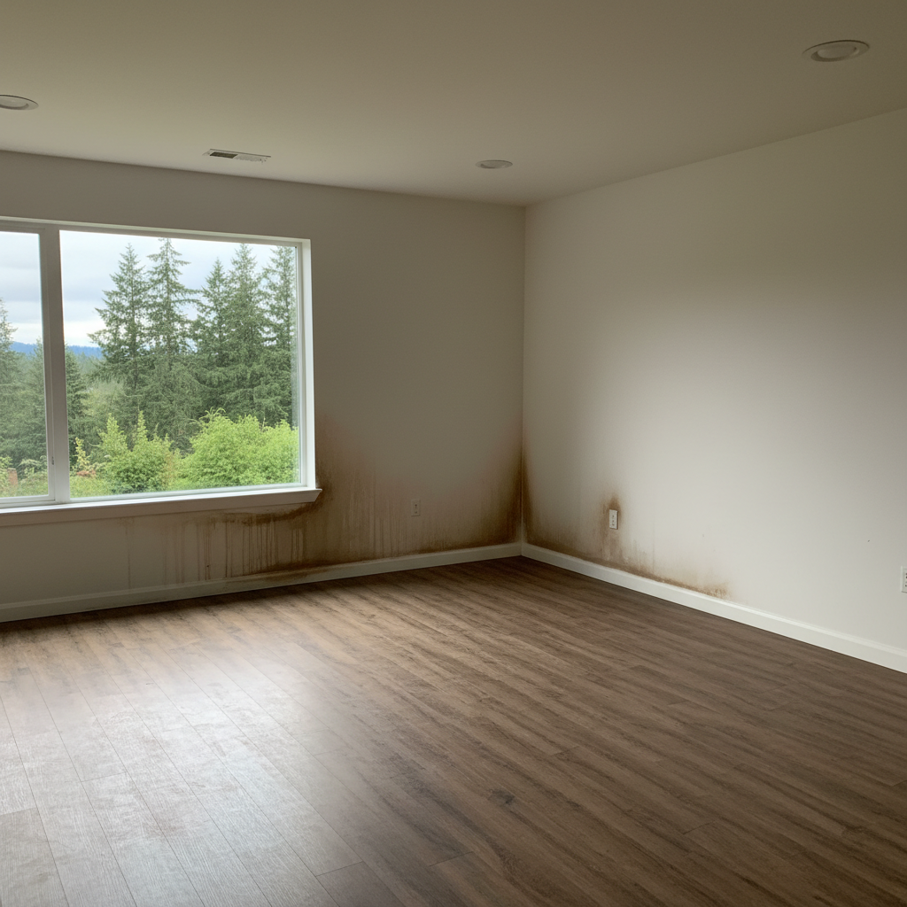 Water damage-related mold removal