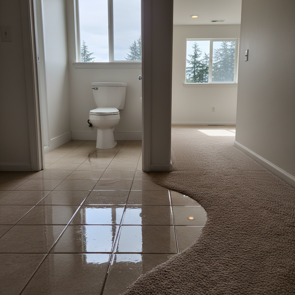 Toilet Overflow Cleanup