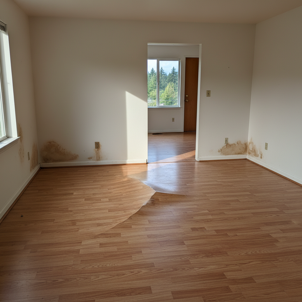 Roof Leak Water Damage Repair