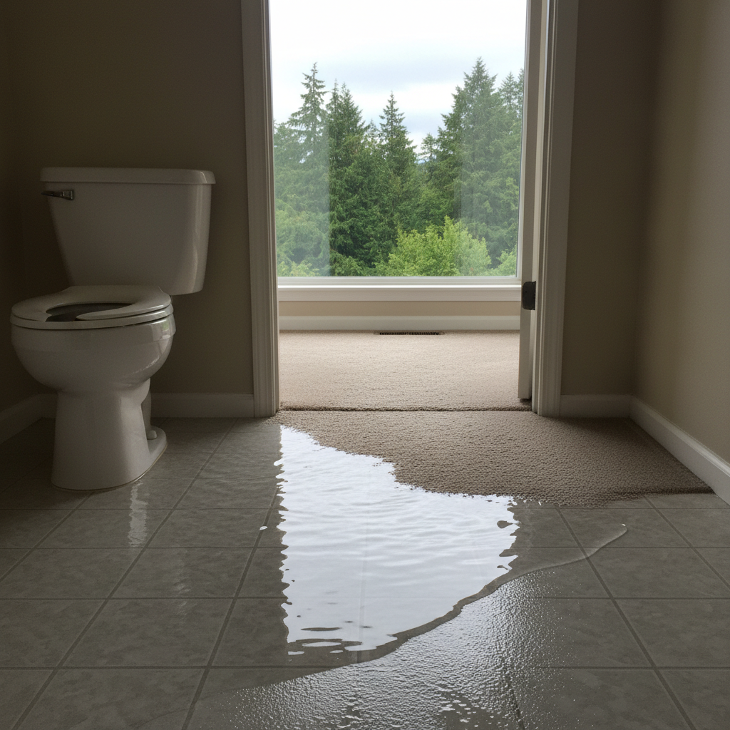 Toilet Overflow Cleanup in Lynnwood