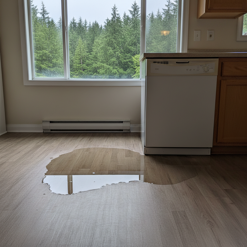 Appliance Leak Cleanup in Lynnwood