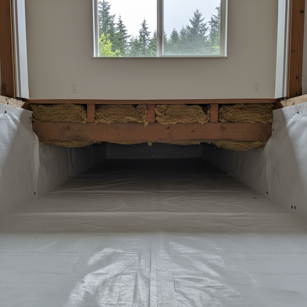 Crawl Space Water Removal in Lynnwood