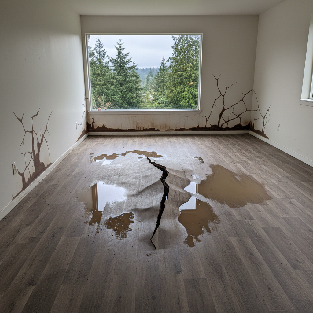 Roof Leak Water Damage Repair