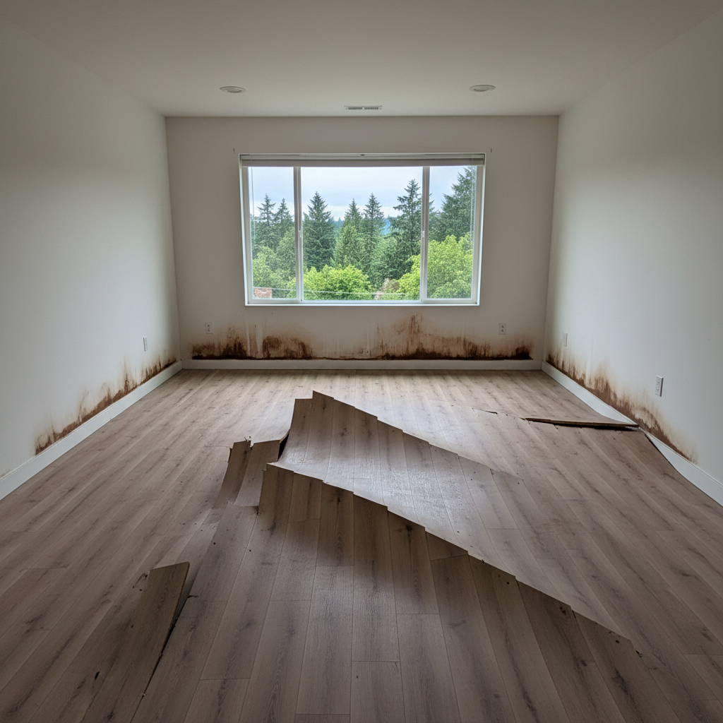 Hardwood Floor Water Damage Restoration
