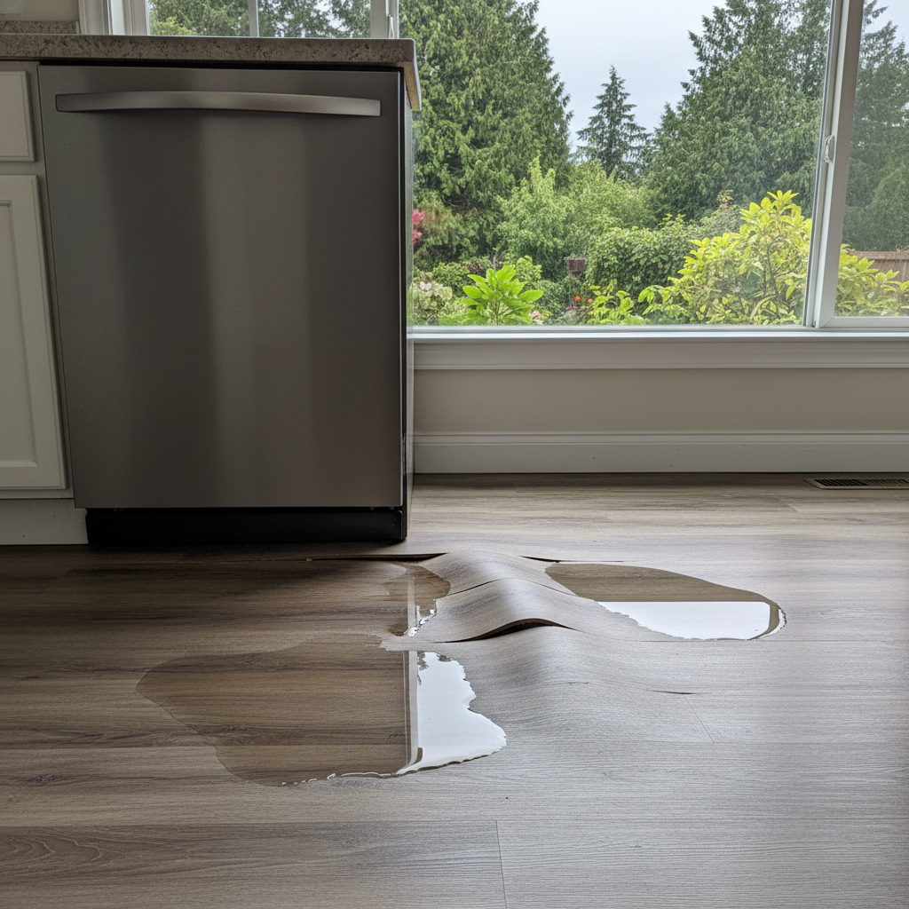Appliance Leak Cleanup