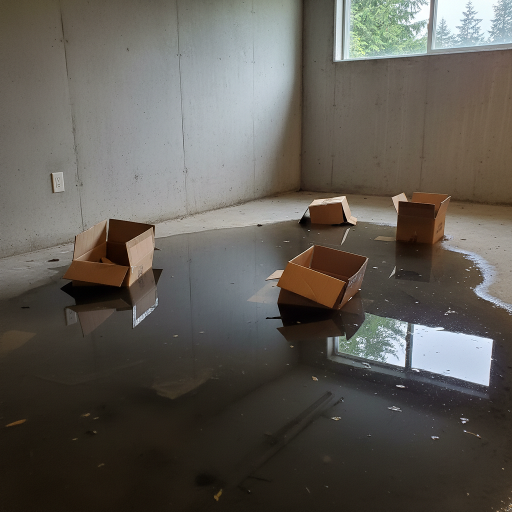 Basement Water Removal in Monroe