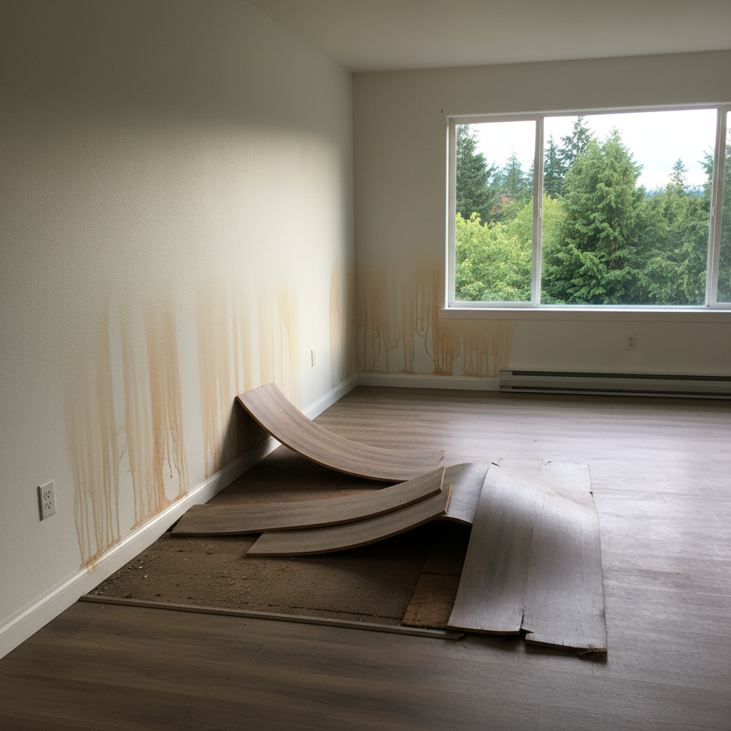 Hardwood Floor Water Damage Restoration