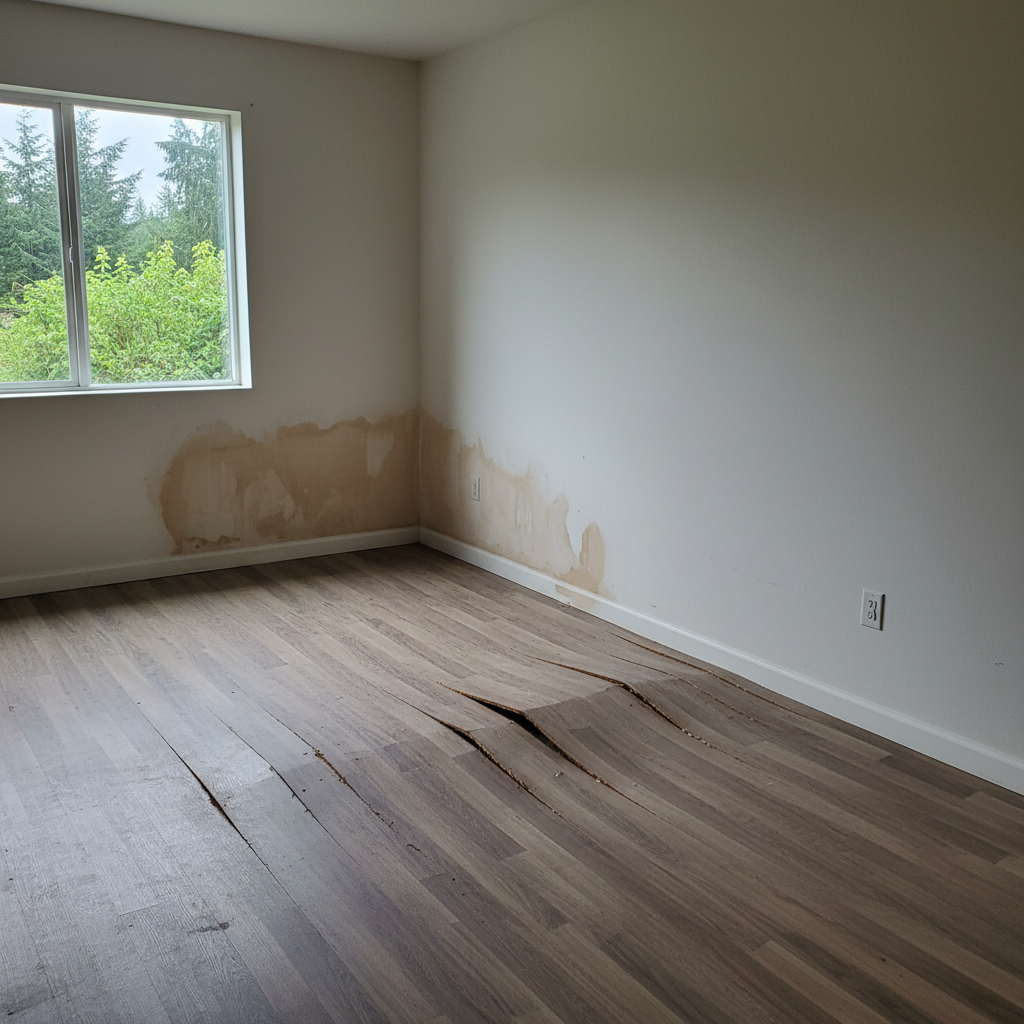 Roof Leak Water Damage Repair