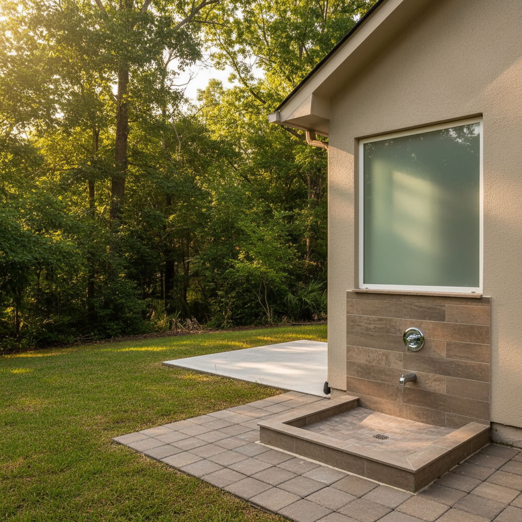 Completed bathroom remodel work at a residential property in Dothan, AL