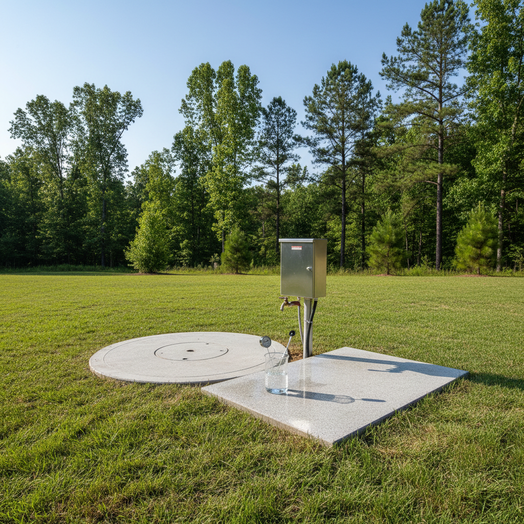 Completed water testing work at a residential property in Heflin, AL
