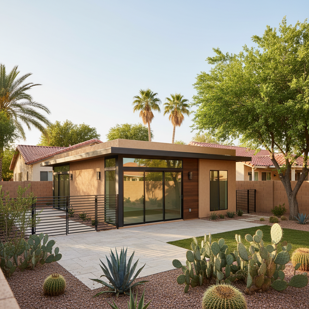 Completed adu construction management work at a residential property in Phoenix, AZ