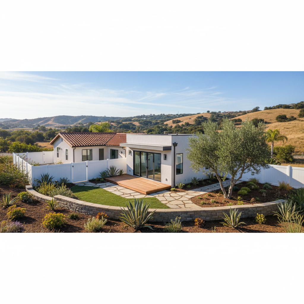 Completed adu design work at a residential property in San Diego, CA